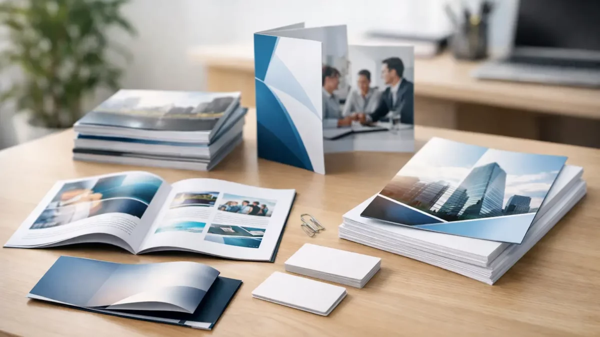 Supports de communication print entreprise