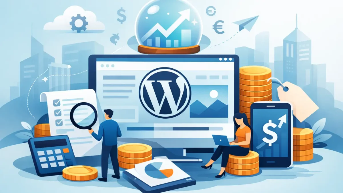 Combien coûte un site WordPress en 2026 ?