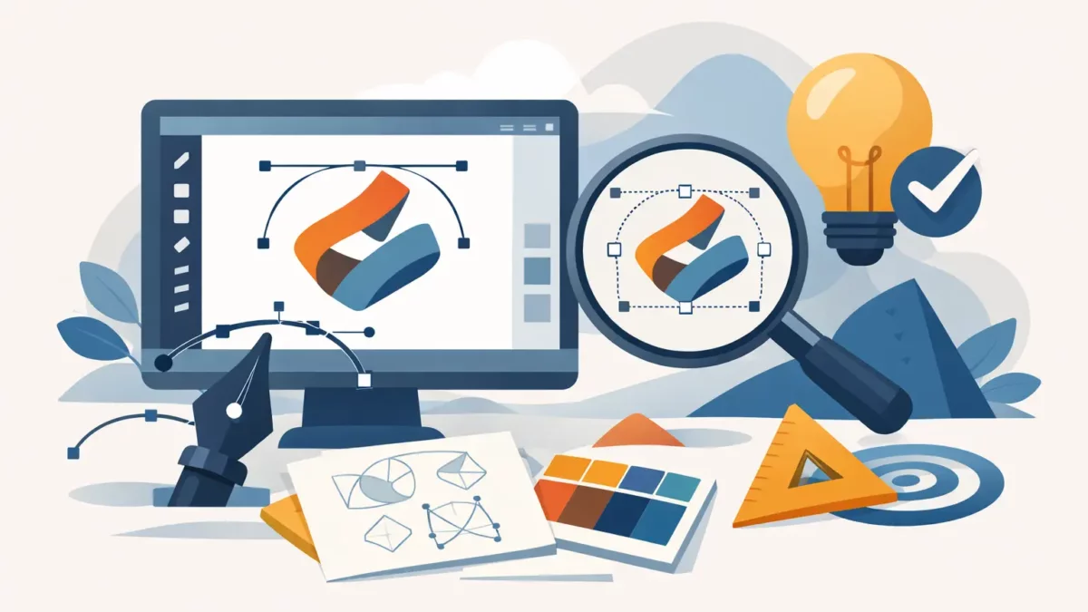 Graphisme vectoriel pour logo : bon choix ?