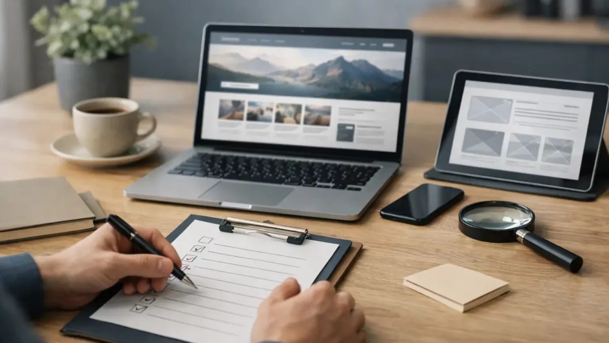 Checklist lancement nouveau site efficace